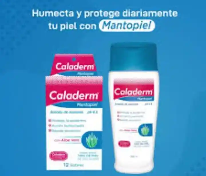 Caladerm Mantopiel 200g+calad.mant.12sbs