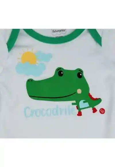 Fisher Price - Pijama Estampado Cocodrilo Fisher-price 6-9 Meses
