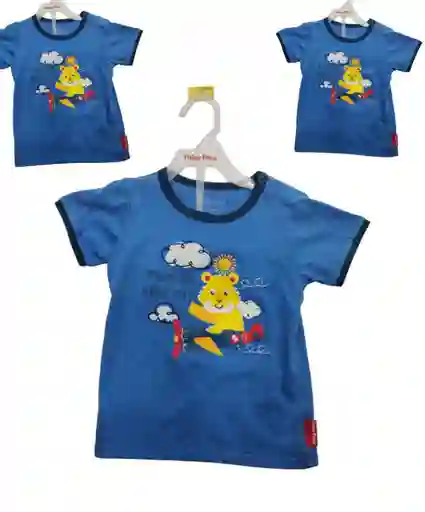 Fisher Price - Pijama Bebe Estampado Leon 18-24 Meses