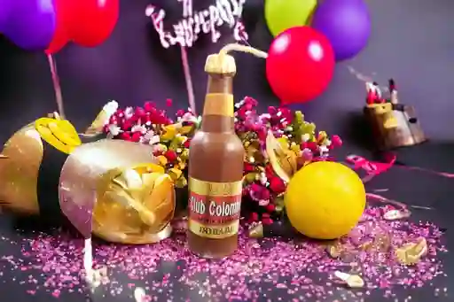 Vela Decorativa Para Fiestas Diseño Club Colombia