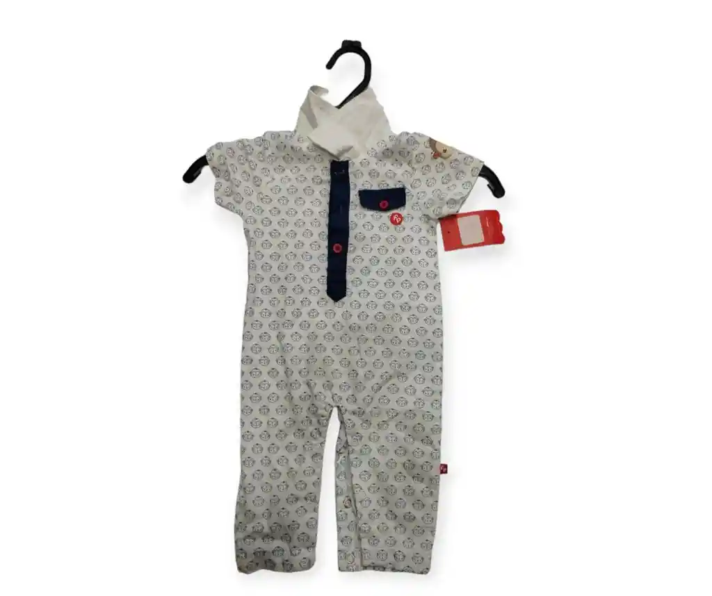 Pijama Traje Caritas De Monos Fisher Price 0-3 Meses