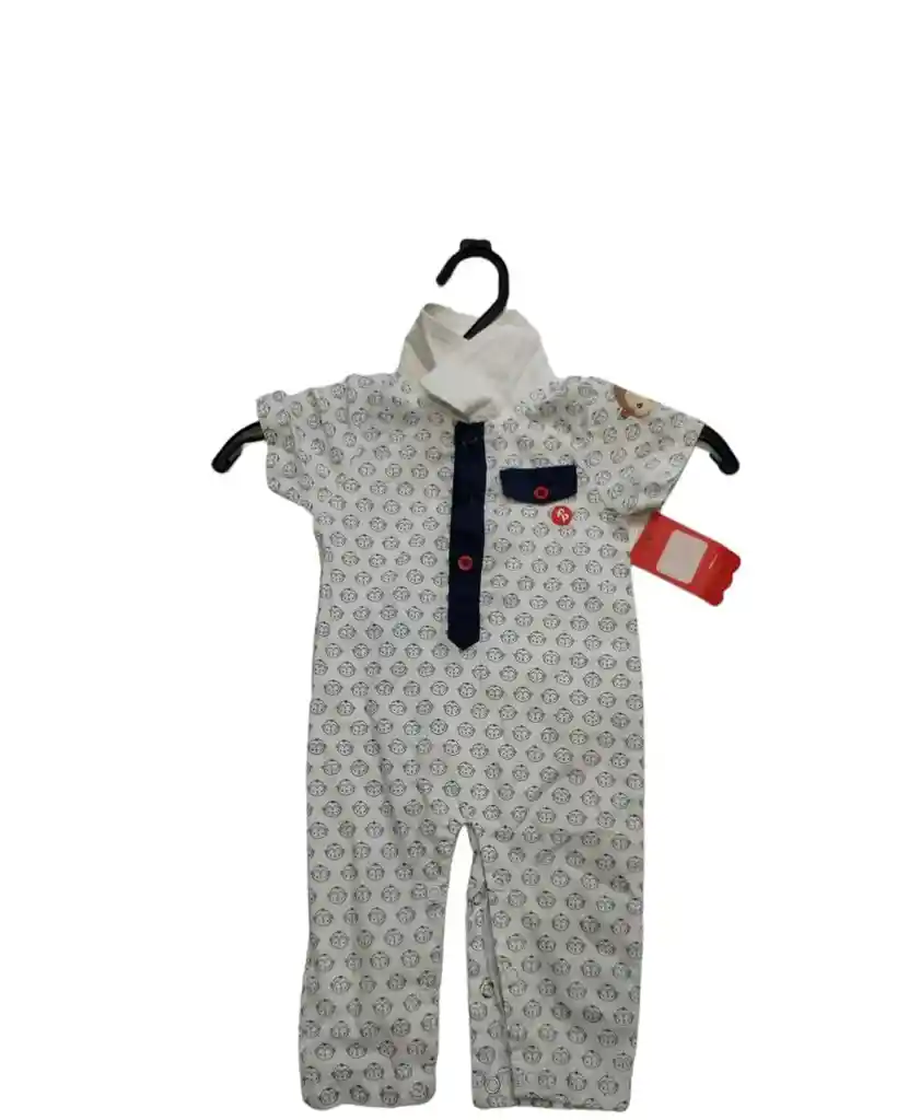 Pijama Traje Caritas De Monos Fisher Price 0-3 Meses