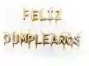 Velas De Feliz Cumpleaños X 15 Letras