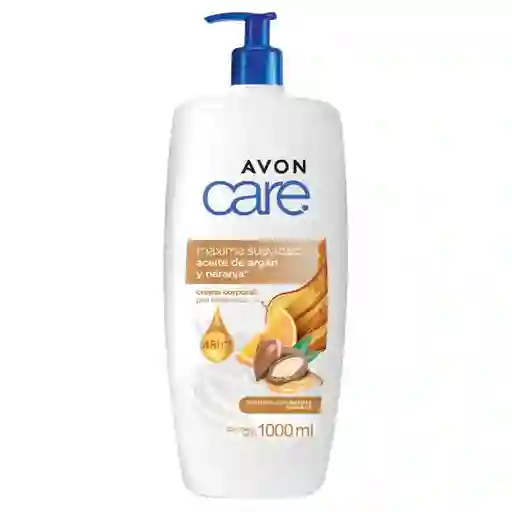 Avon Care Crema Corporal Aceite De Argán Y Naranja - 1000 Ml