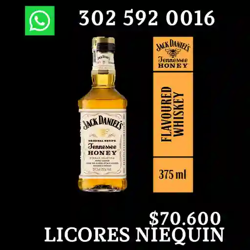 Jack Daniel's Honey Whisky Tennessee X Media Botella