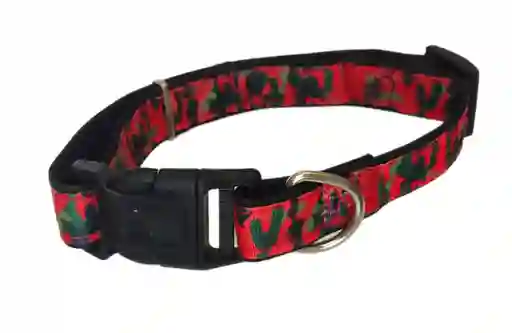 Collar Correa Reata Perros Militar Rojo Perros Medianos-grandes