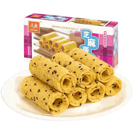 Galleta Con Ajonjoli Tipo Crepes Japonés