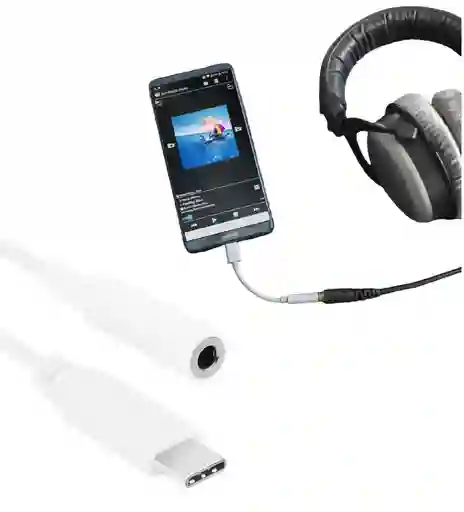Adaptador Tipo C Iphone 15 16 Audífonos Jack 3.5mm Auxiliar Audio Celular Tablet Portátil