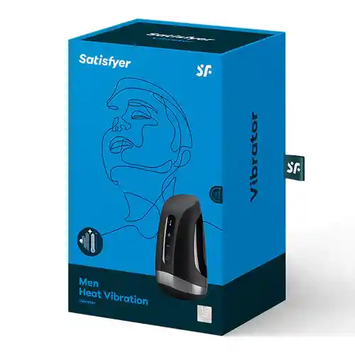   SATISFYER  Men Heat Vibration Masturbador Masculino 