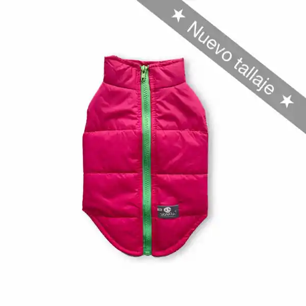 Chaleco S Fucsia Cremallera