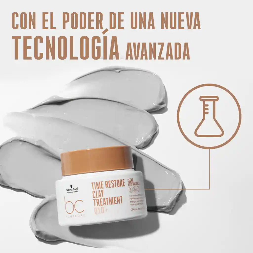 Tratamiento Bonacure De Arcilla Time Restore 200ml