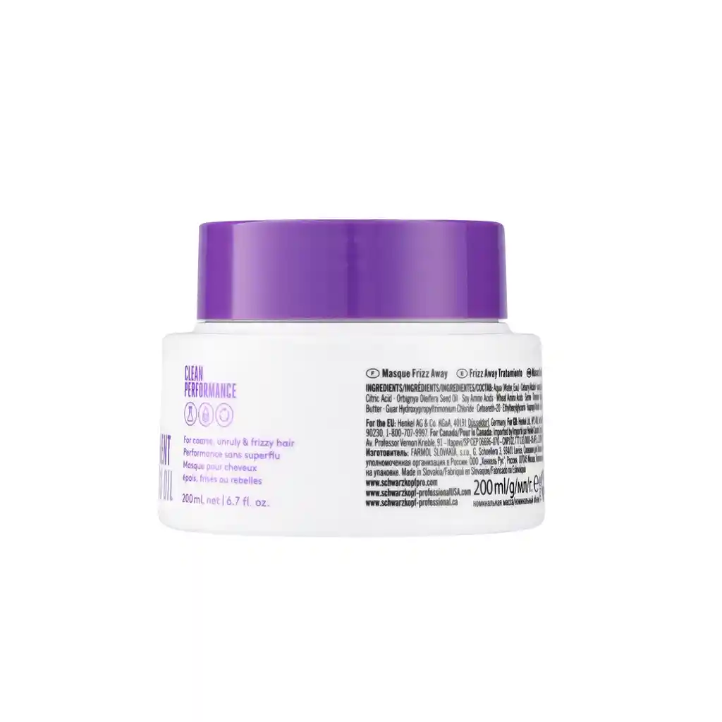 Tratamiendo Bonacure Frizz Away Fuera Frizz 200ml