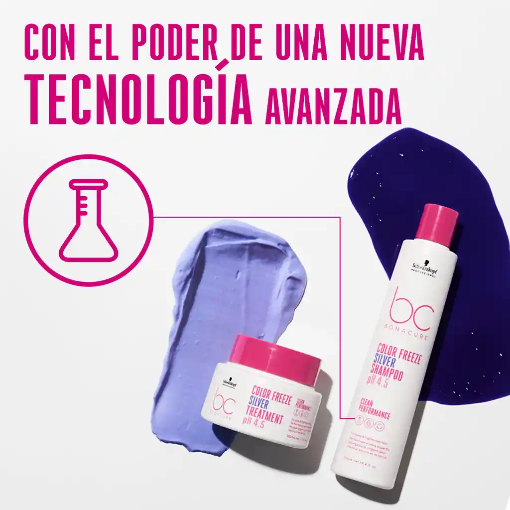 Shampoo Bonacure Color Freeze Silver Protección Color 250ml