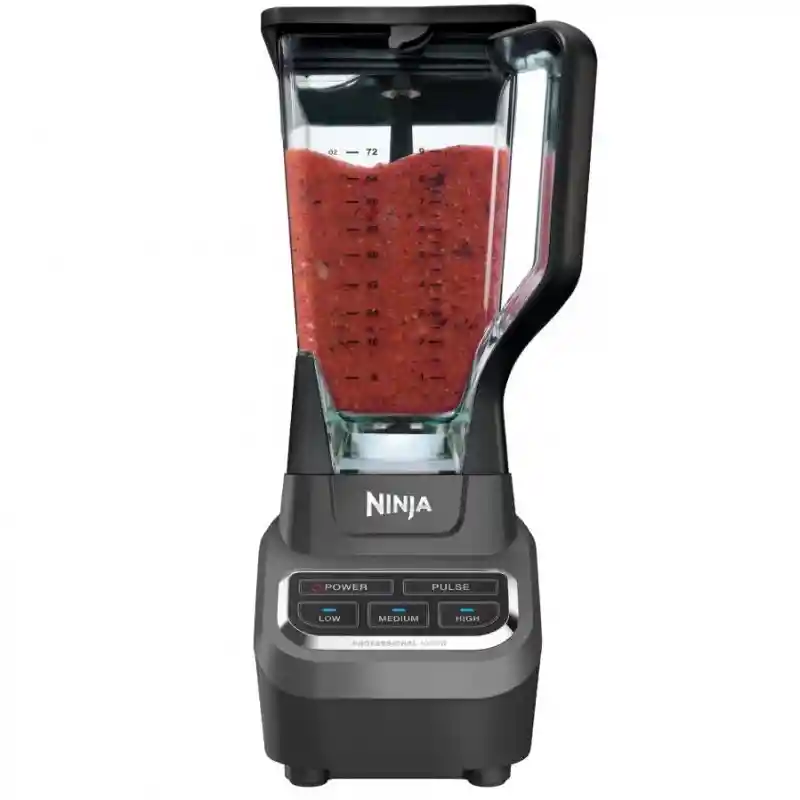 Licuadora Ninja Profesional 1000w 3 Vel Vaso Vidrio