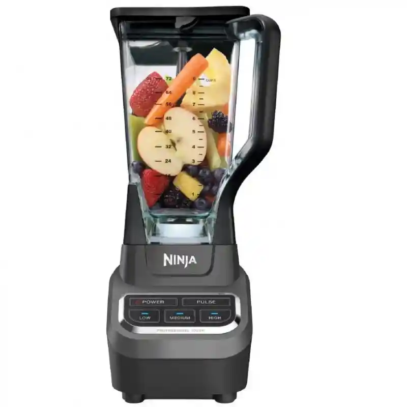 Licuadora Ninja Profesional 1000w 3 Vel Vaso Vidrio