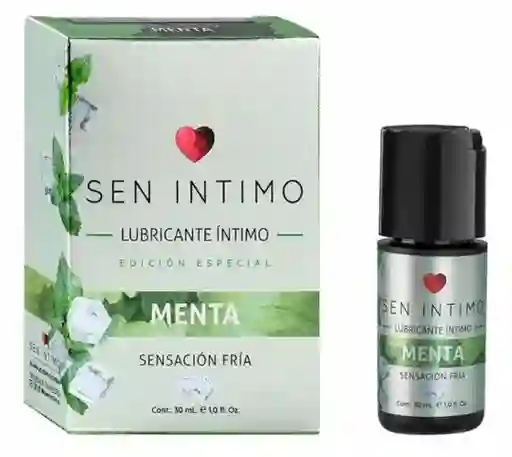 Lubricante Intimo Menta Fria Sen Intimo 30 Ml