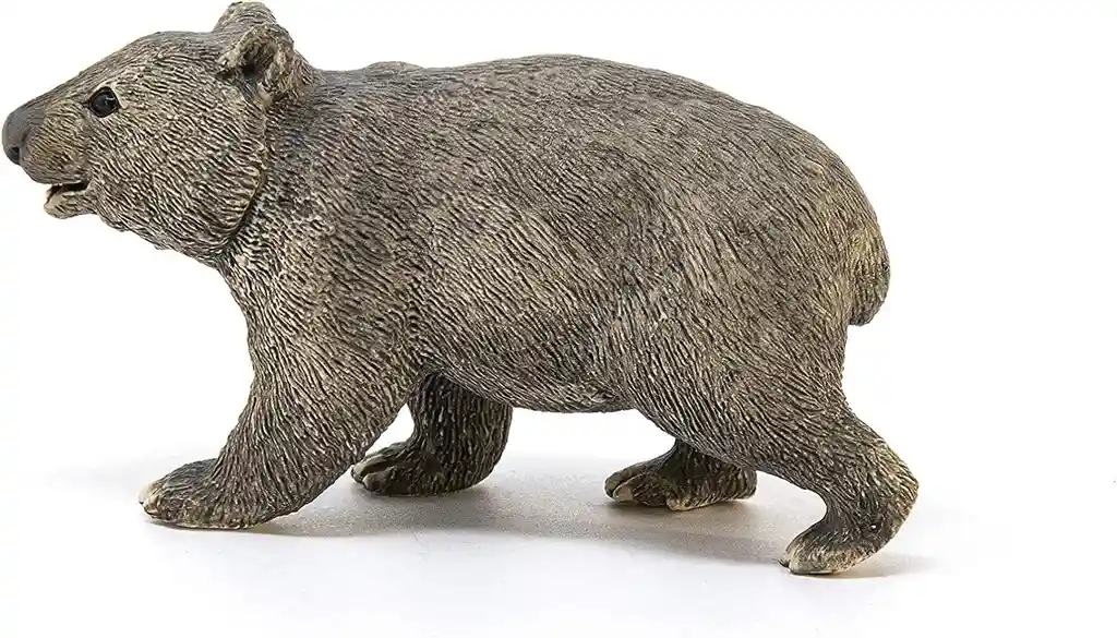 Figura De Animales Wombat Colección Pintado A Mano