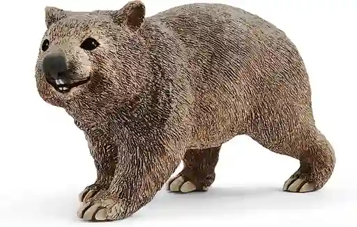 Figura De Animales Wombat Colección Pintado A Mano