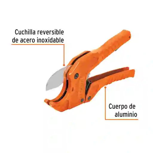 Cortador De Tubo Plastico Truper