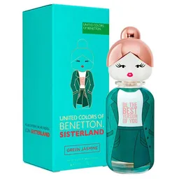 Perfume Sisterland Green Jasmine Benetton- 80ml - Mujer - Eau De Toilette 100% Original