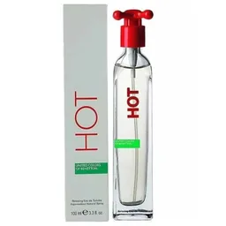 Perfume Hot Benetton - 100ml - Mujer - Eau De Toilette 100% Original