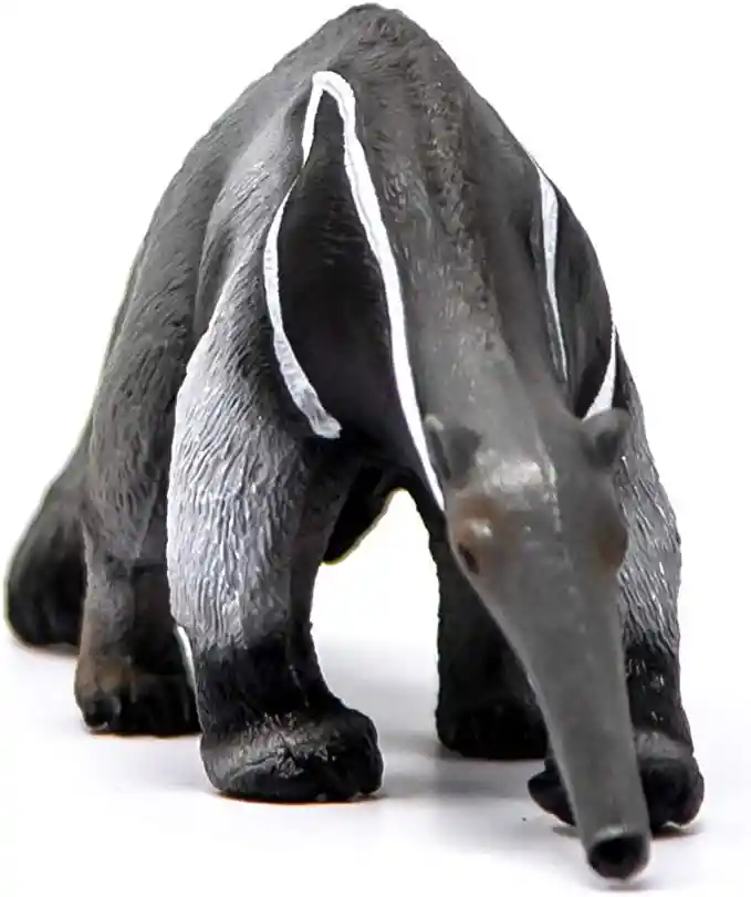 Figura De Animales Oso Hormiguero Colección Pintado A Mano