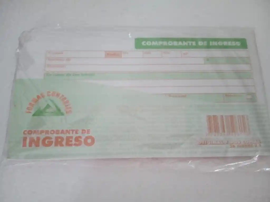 Comprobante De Ingreso