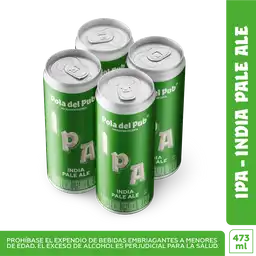 Pola del Pub 4-pack cerveza IPA 473 Ml