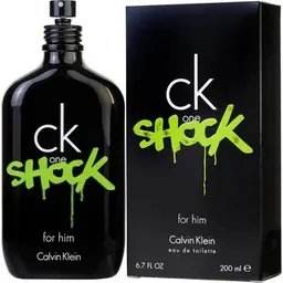 Perfume Ck One Shock - Eau De Toilette - 200ml - Hombre 1005 Original