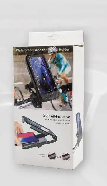 Holder Para Celular Impermeable Para Moto O Bicicleta Fino