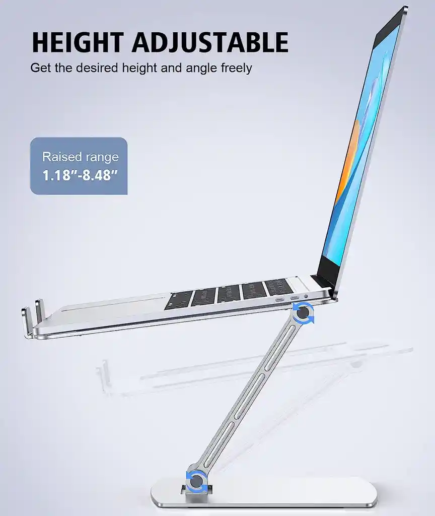 Soporte Para Computador Portatil Altura Angulo Ajustable