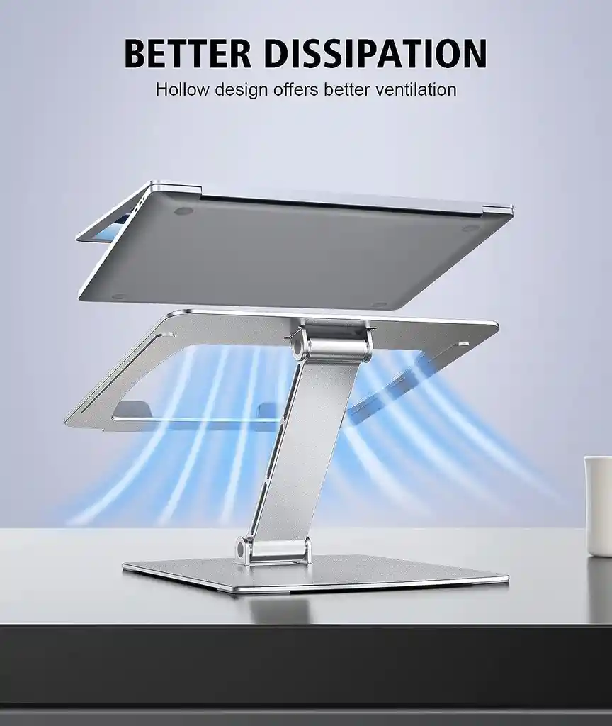 Soporte Para Computador Portatil Altura Angulo Ajustable