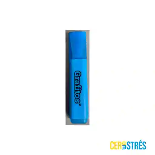 Resaltador Azul Neon Grafitos