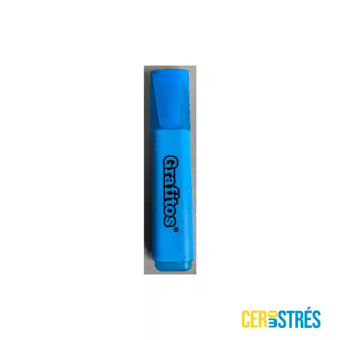 Resaltador Azul Neon Grafitos