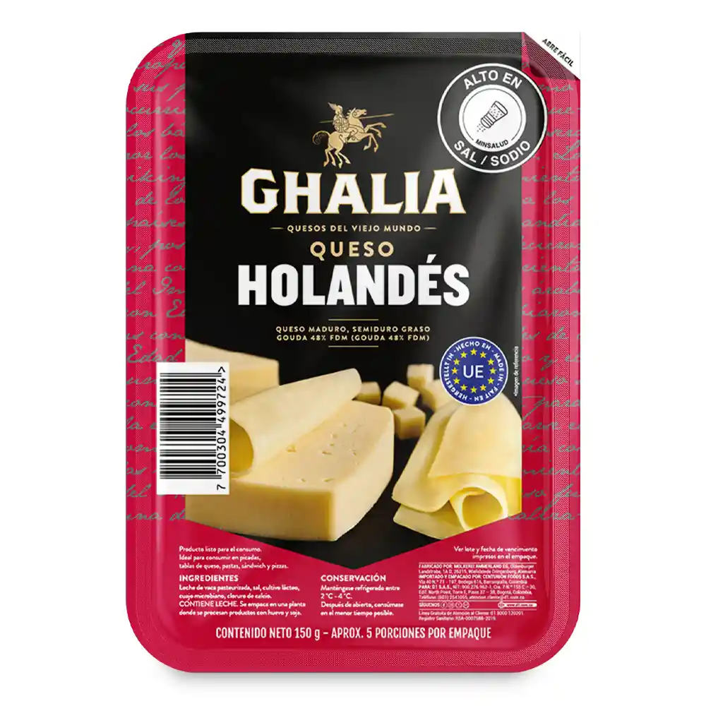 Queso Holandes Ghalia