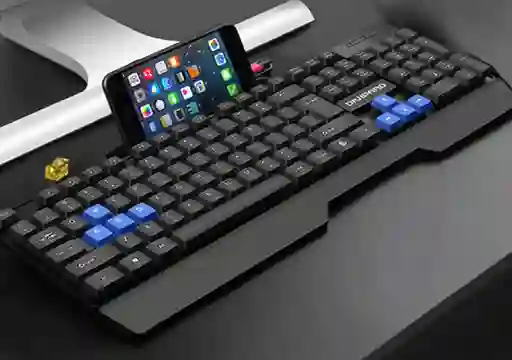 Teclado De Cable D350 Para Pc Ergonómico