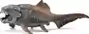 Figura Dinosaurios Dunkleosteus Colección Pintado A Mano