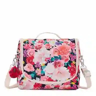 Lonchera Termica Kipling Estampado Floral Original