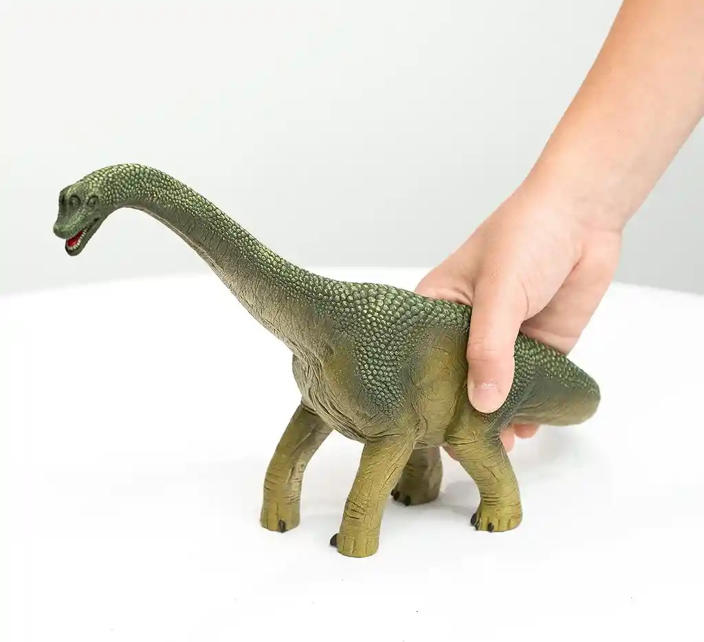 Figura Dinosaurios Braquiosaurio Colección Pintado A Mano