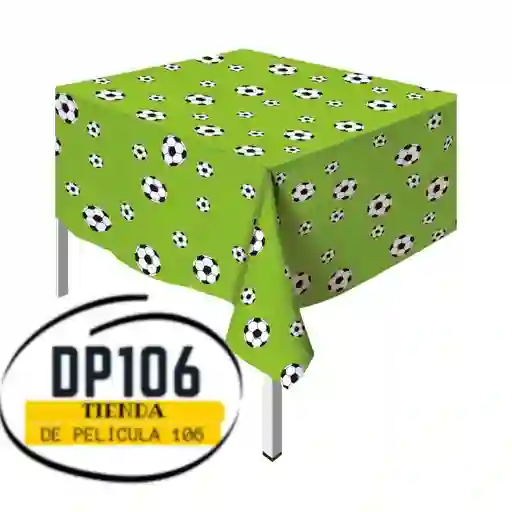 Mantel Desechable De Futbol