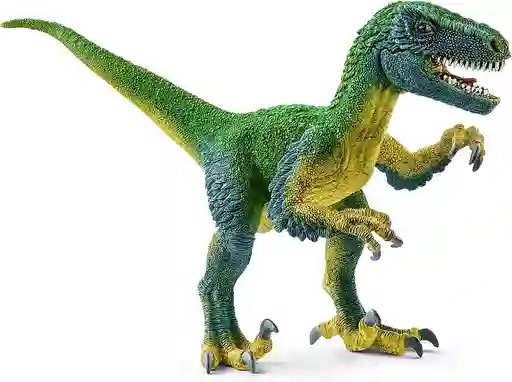 Figura Dinosaurios Velociraptor Colección Pintado A Mano