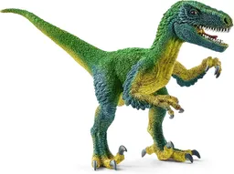 Figura Dinosaurios Velociraptor Colección Pintado A Mano