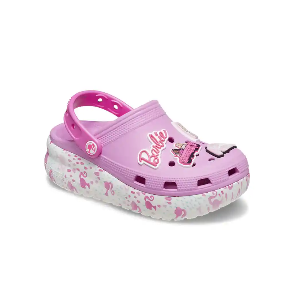 Crocs Barbie J2 Color Rosa Para Niñas Talla 33 Originales