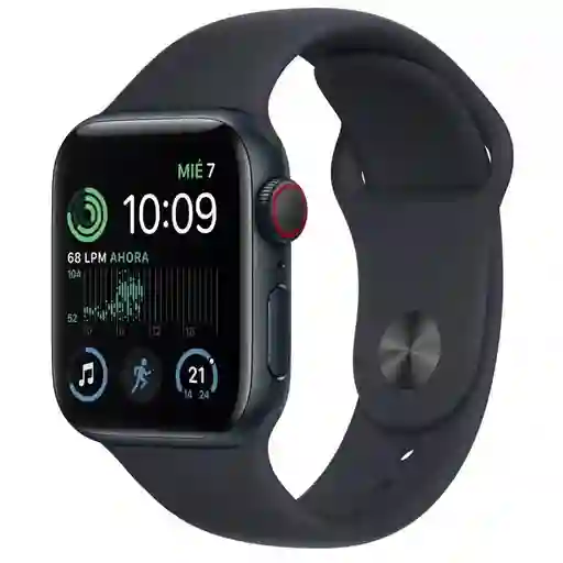 Apple Watch Se (2.ª Gn) 44mm Midnight Aluminum Mnc3ll/a