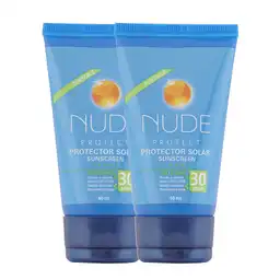 Nude Protector Solar Crema FPS 30 Pack X2
