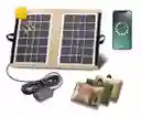 Panel Solar Cl-670 Viajero 6v 7w Puerto Usb Carga + Estuche