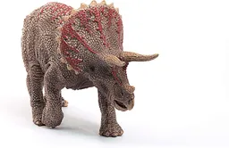 Figura Dinosaurios Triceratops Colección Pintado A Mano