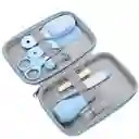 Kit Set Cirugía Cuidado Del Bebe Corta Uñas Salud 8 Piezas Hy-g-2 Azul