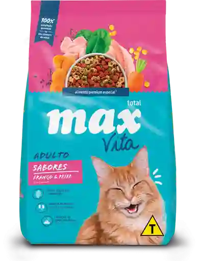 Max Alimento Para Gato Pollo Y Pescado Max Gatos 1 Kg