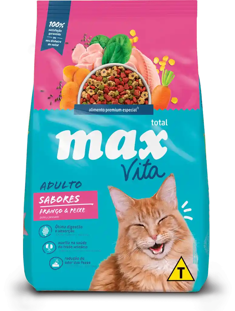 Max Alimento Para Gato Pollo Y Pescado Max Gatos 1 Kg